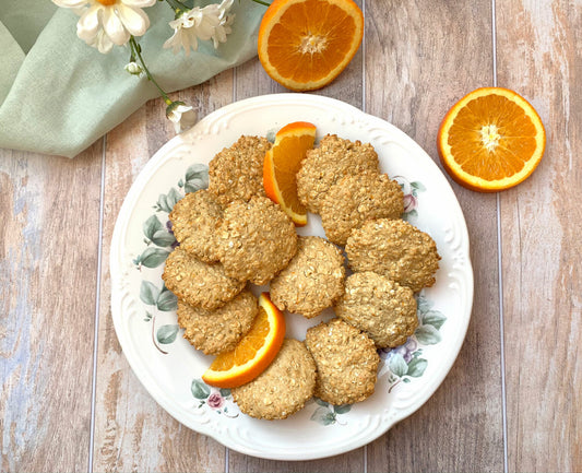 COOKIES DE AVENA, NARANJA Y MIEL