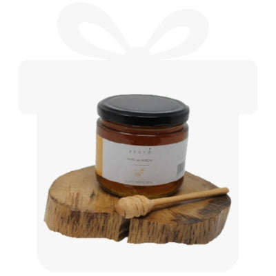 MIEL DE ABEJA MULTIFLORAL BASE DE TRONCO Y PALITO MIELERO