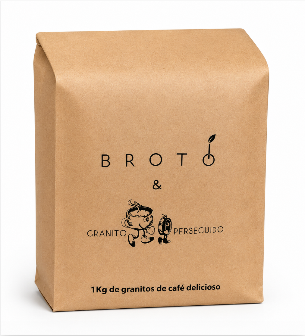 Café Granito perseguido & Brotó - Café en Grano