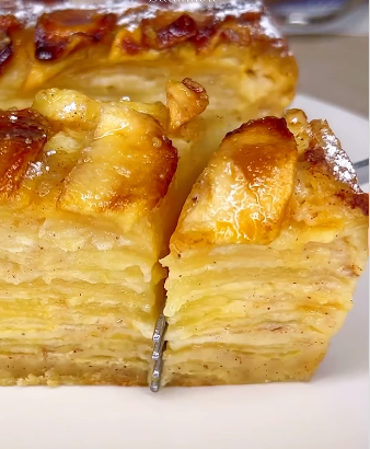 TORTA MILHOJAS DE MANZANA🍎