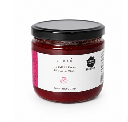 MERMELADA DE FRESAS & MIEL